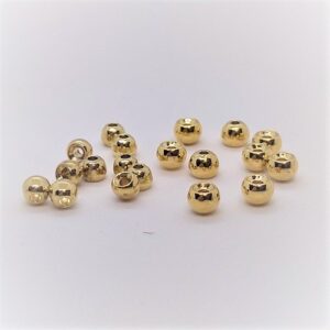 Counter Hole Brass Beads